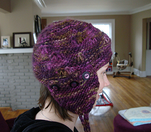Ski hat with ear flaps | needyl - Needyl.com - Free Knitting Patterns